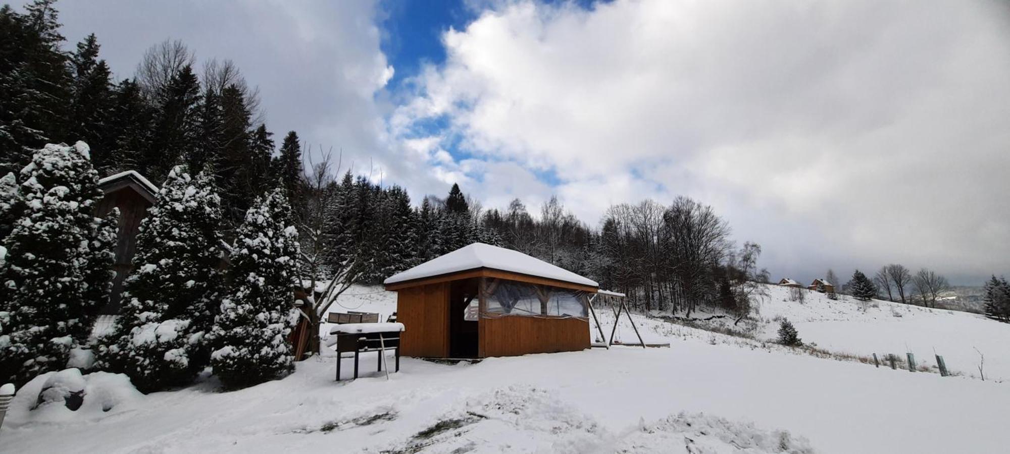 Domek Przy Zlotym Groniu Истебна Экстерьер фото