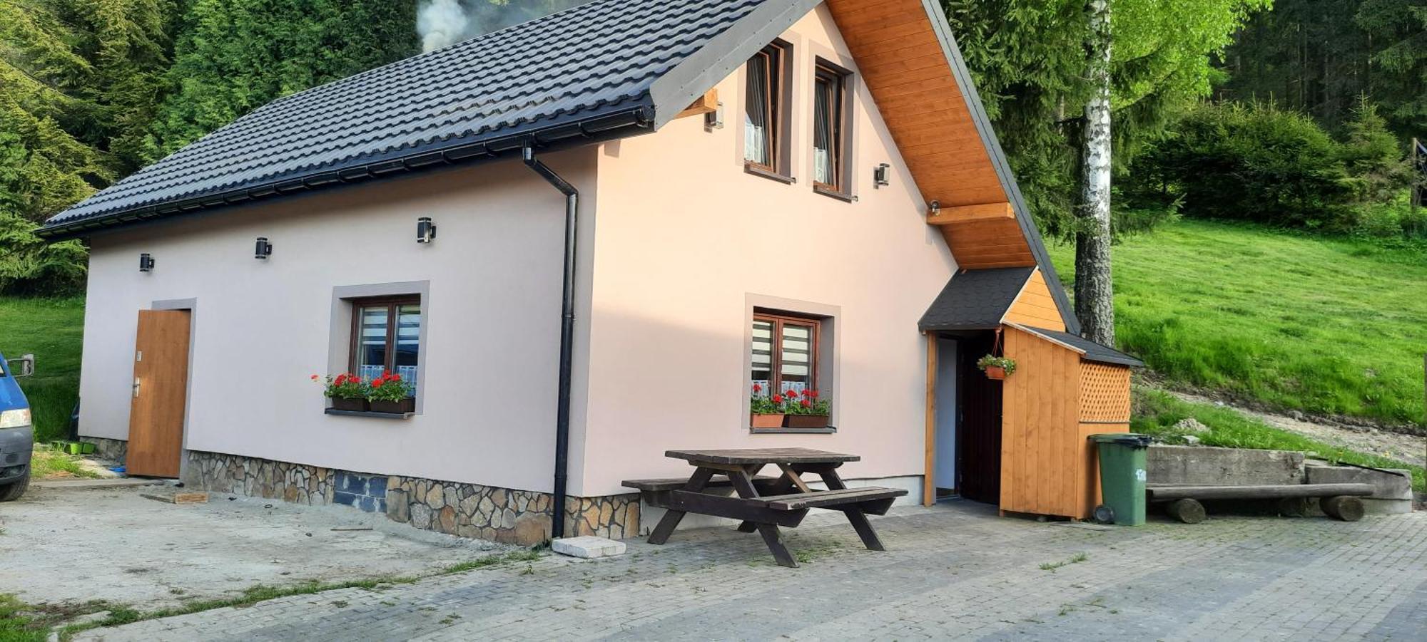 Domek Przy Zlotym Groniu Истебна Экстерьер фото